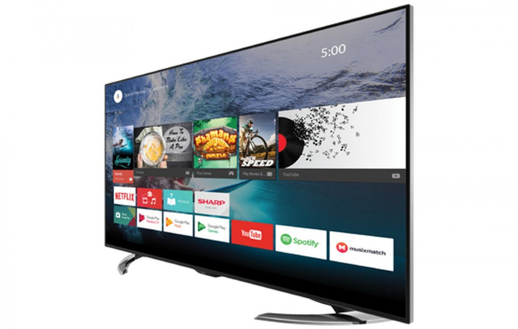 Sharp 65 Inch 4K Ultra HD Smart Android TV LC-65UE630X Black 