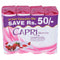 Capri Moisturising Strawberry Softners Beauty Soap 4 x 160g - HKarim Buksh