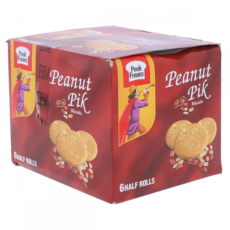 Peek Freans Peanut Pik Biscuits 6 Half Rolls - HKarim Buksh