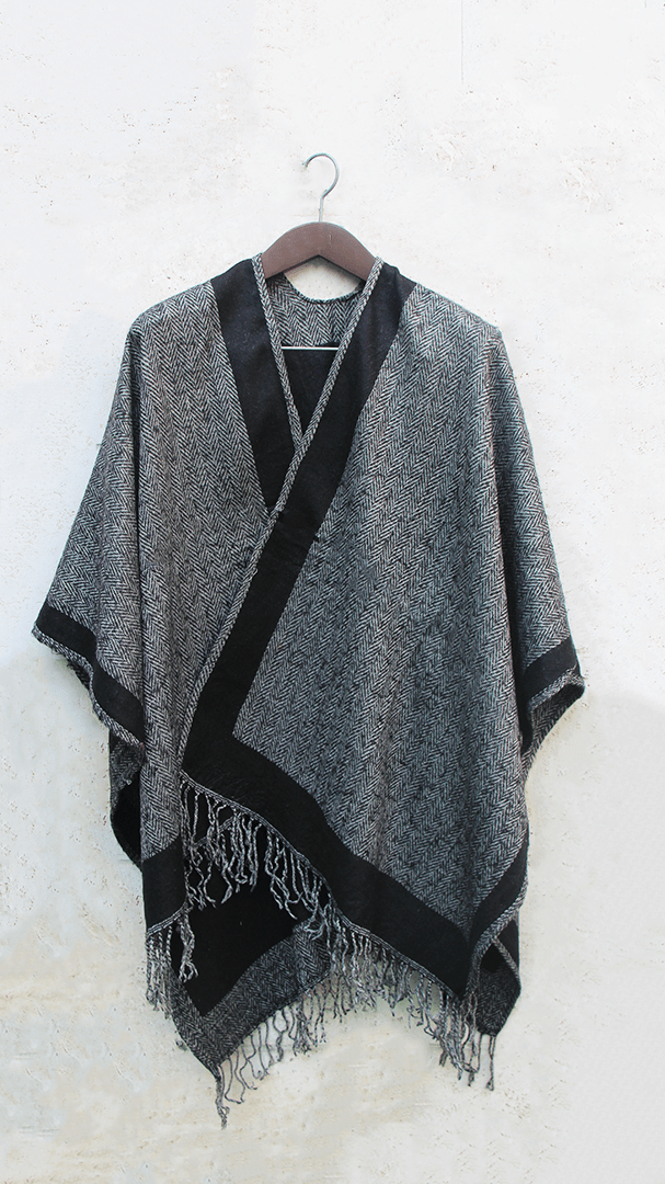 Shimmer Cape Shawl – HKarim Buksh