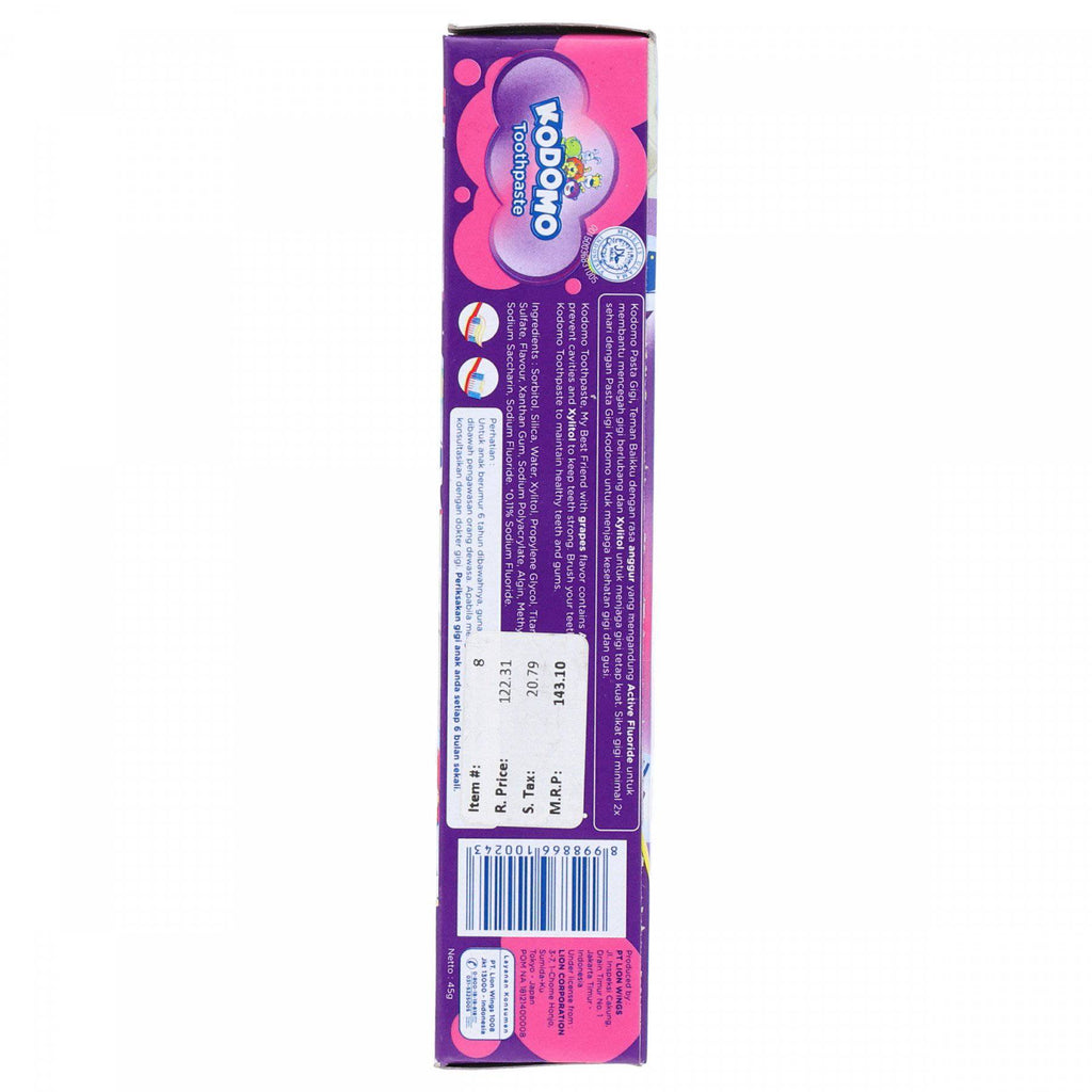 Kodomo sales toothpaste review