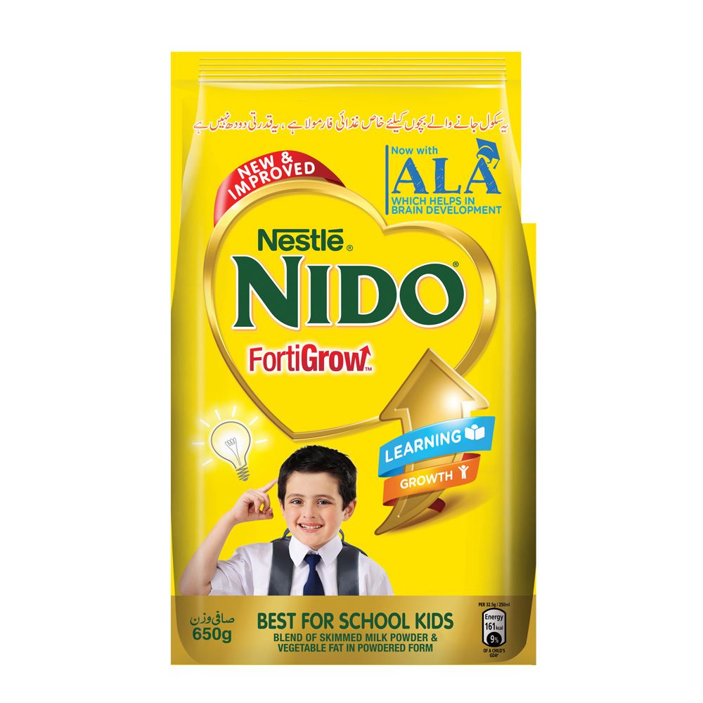 Nido Fortigrow Milk Powder 650gm – HKarim Buksh1
