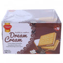 Cookania Dream Cream Chocolate & Vanilla Sandwhich Biscuits 12 Mini Snac Packs - HKarim Buksh
