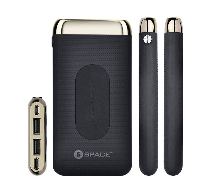 Space Power Bank Wireless Ws-090 (New) - HKarim Buksh