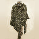 Swera-Olive Green Woolen knitwear - HKarim Buksh