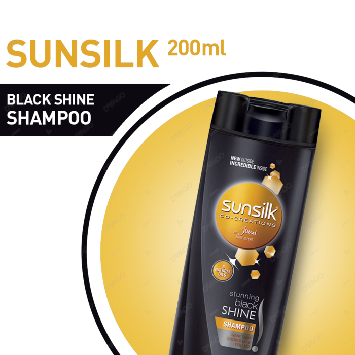 Sunsilk Black Shine Shampoo 200ml - HKarim Buksh