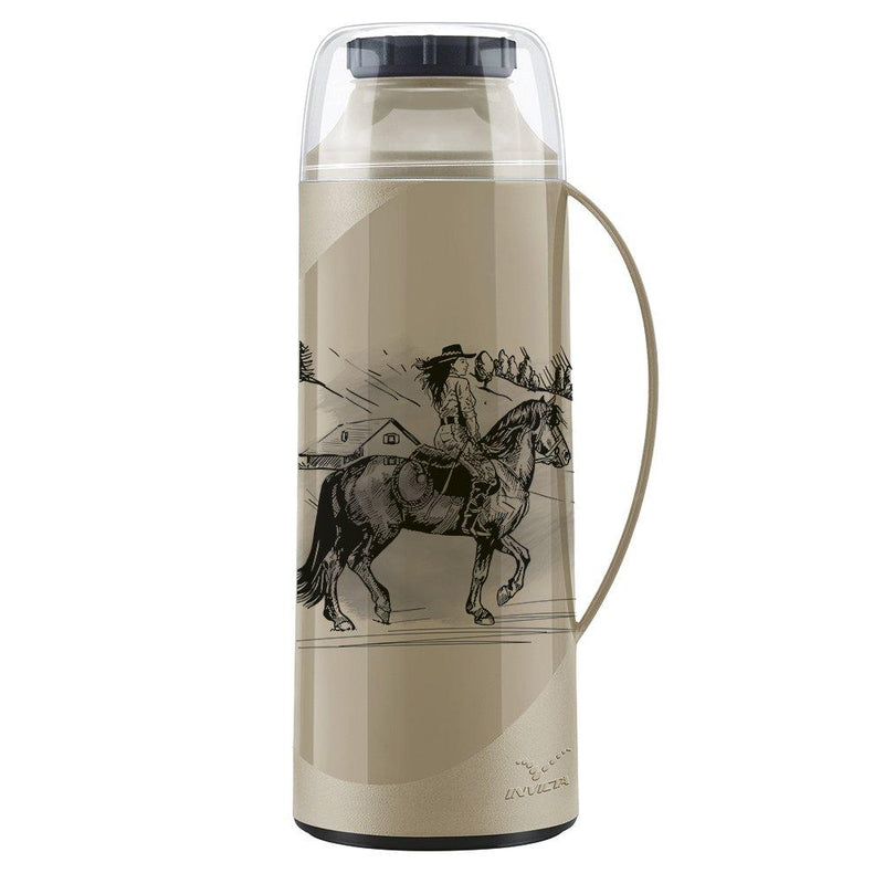 Firenze Vacuum Bottle  Pampeira 1L Mix Dec Cavalo / Prenda Gaucha - HKarim Buksh