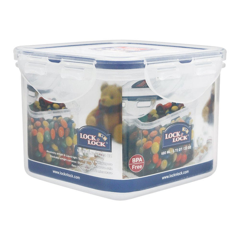 Lock & Lock Square Tall Food Container 680Ml