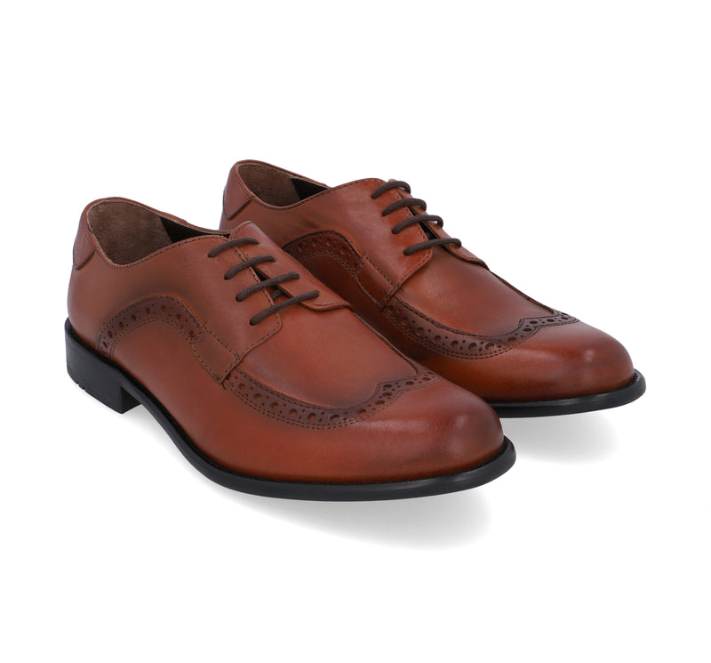 Barefoot Brown Oxford Lace Up For Men 3232 - HKarim Buksh