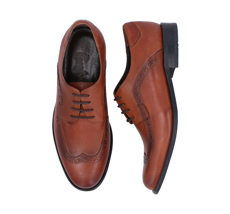 Barefoot Brown Oxford Lace Up For Men 3232 - HKarim Buksh