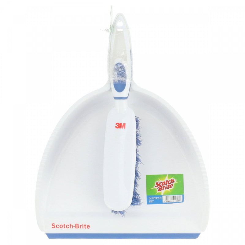 Scotch Brite Dustpan Set White - HKarim Buksh