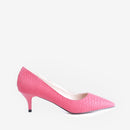 Mabel French Raspberry Shoes - HKarim Buksh
