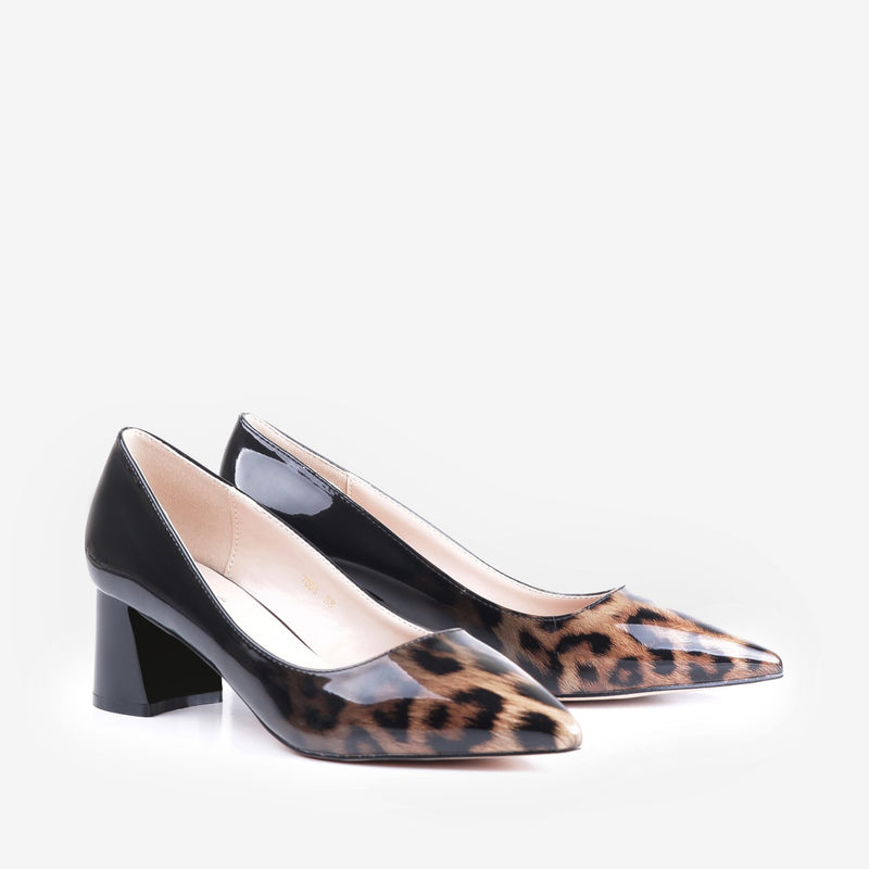 Leopardess Windsor Tan Shoes - HKarim Buksh