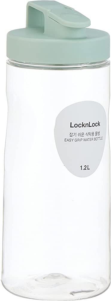 Lock & Lock Edge Grip Bottle White 1.2Ltr