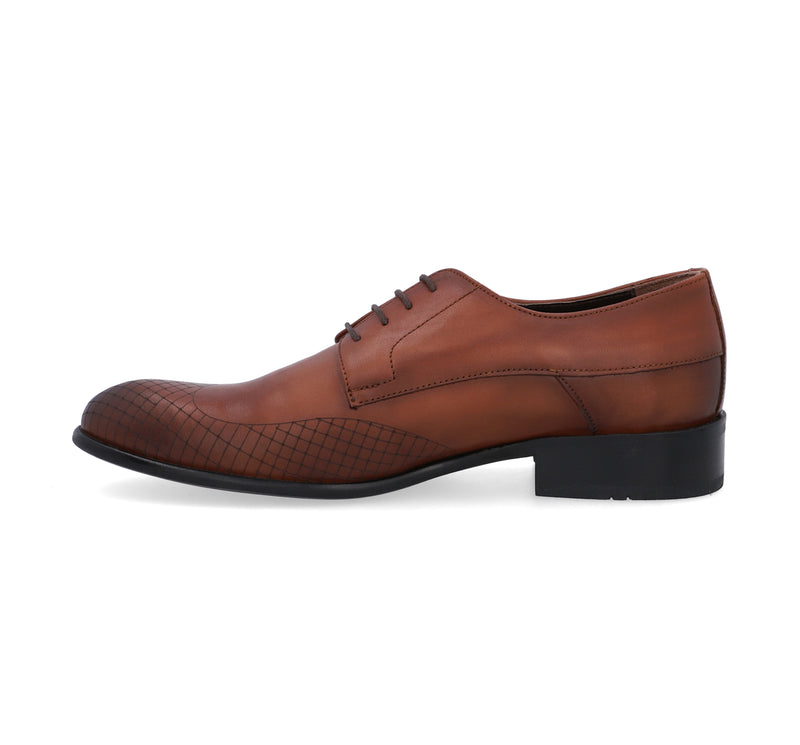Barefoot Brown Formal Derby's with Black Sole For Men 6214 - HKarim Buksh