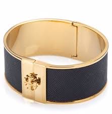 Wide leather Inlay Cuff - HKarim Buksh