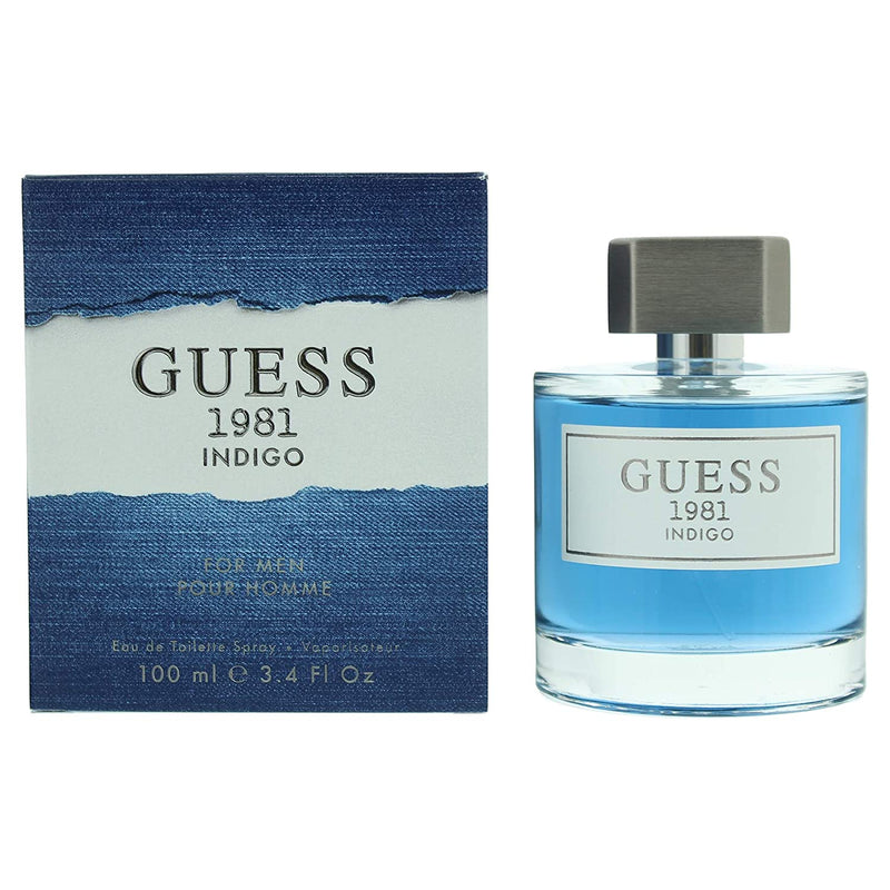 Guess 1981 Indigo Men Edt 100Ml - HKarim Buksh