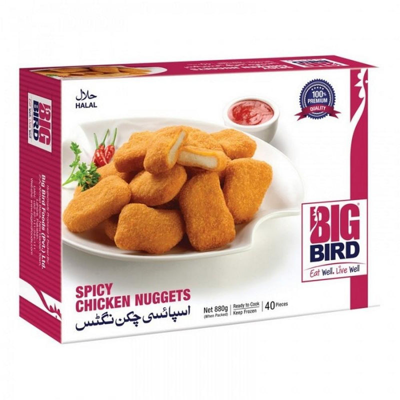 Big Bird Spicy Chicken Nuggets 880G - HKarim Buksh