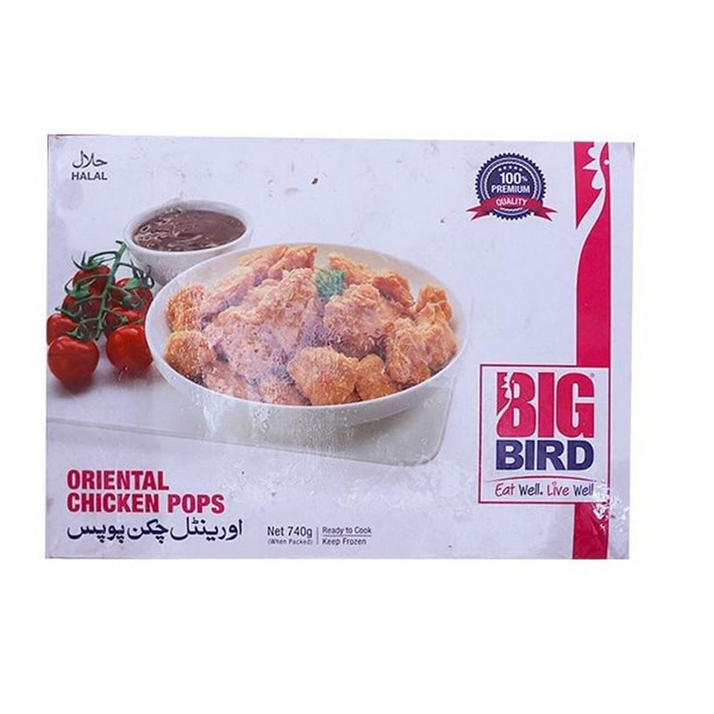 Big Bird Oriental Chicken Pops 740G - HKarim Buksh