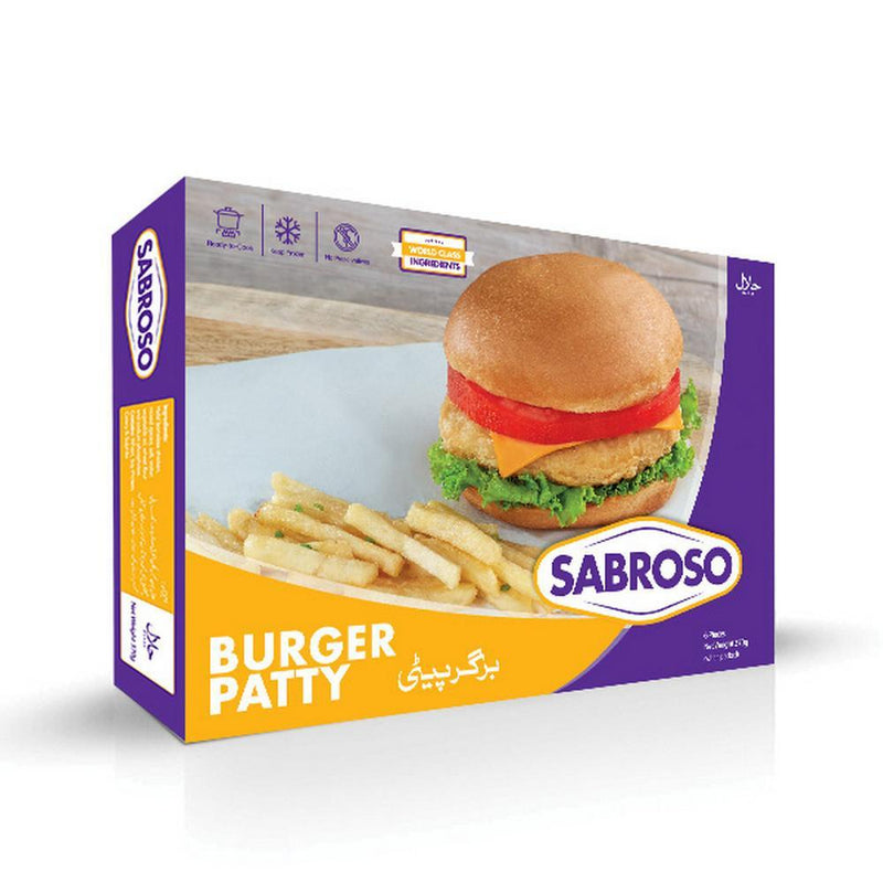 Sabroso Burger Patty 370G - HKarim Buksh