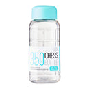 CHESS WATER BOTTLE PET - 350ML - Blue - HKarim Buksh