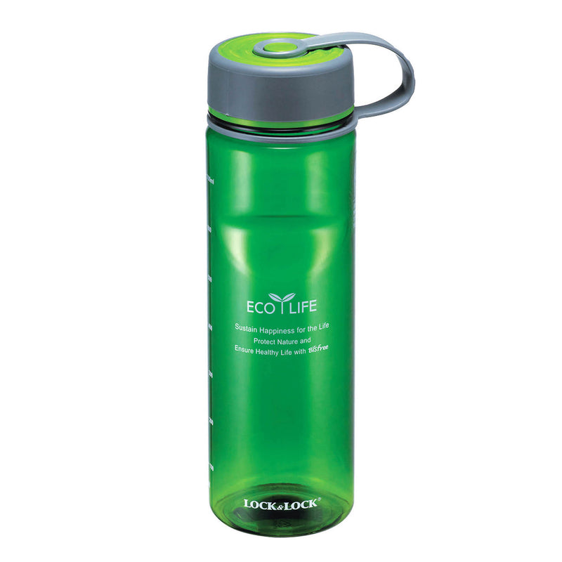 Lock & Lock Bisfree Two Tone Water Bottle Tritan Green 800Ml
