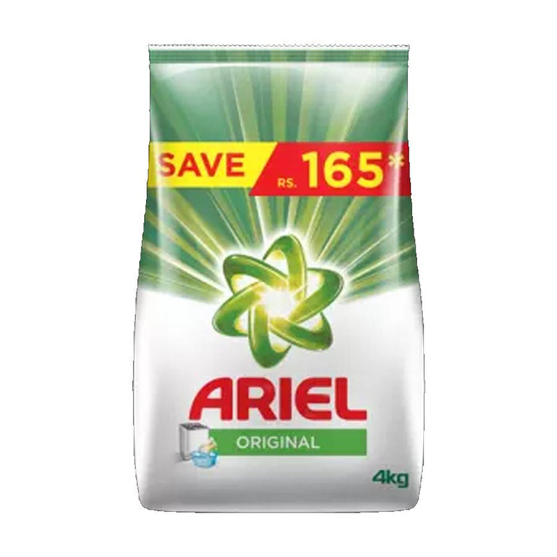 Ariel Original Detergent Washing Powder 4kg - HKarim Buksh
