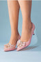 Caroline Lavendar Pink Shoes - HKarim Buksh