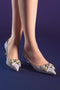 Catherine Dolphin Grey Shoes - HKarim Buksh