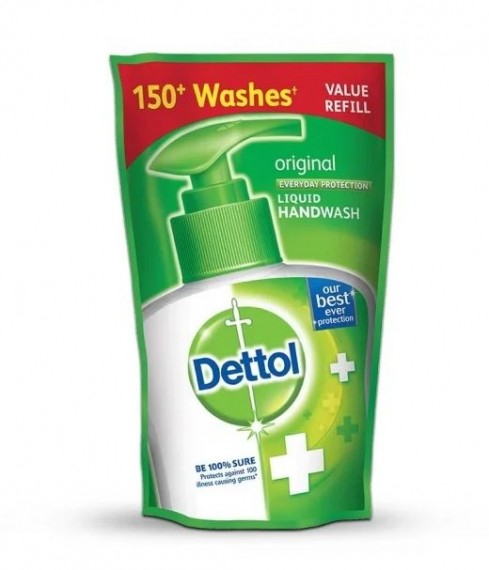 Dettol Original Liquid Handwash Pouch 150ml - HKarim Buksh