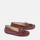 Hailey Velvet Berry Shoes - HKarim Buksh