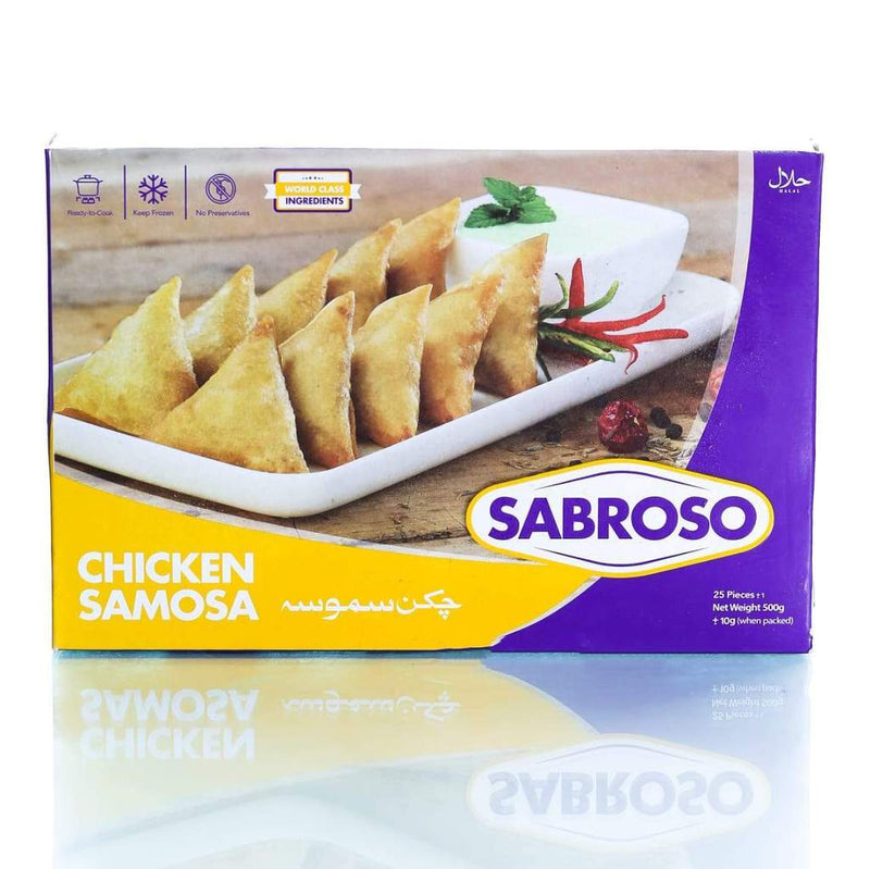 Sabroso Chicken Samosa 500Gm - HKarim Buksh