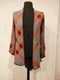 Beige Cashmere Vintage Check Cape Shawl - HKarim Buksh