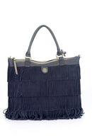 Tory Burch Uni Calf Leather Tory Navy - HKarim Buksh