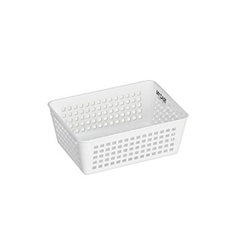 Lock & Lock Fashion Handle Basket White