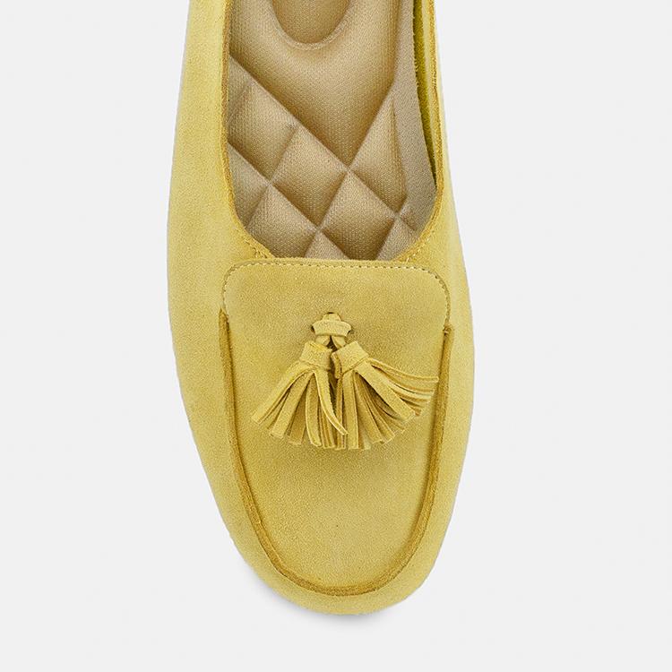 Louise Gold Dust Shoes - HKarim Buksh
