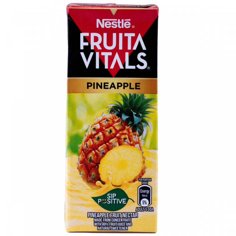 Nestle Fruita Vitals Pineapple Fruit Nectar 200ml - HKarim Buksh