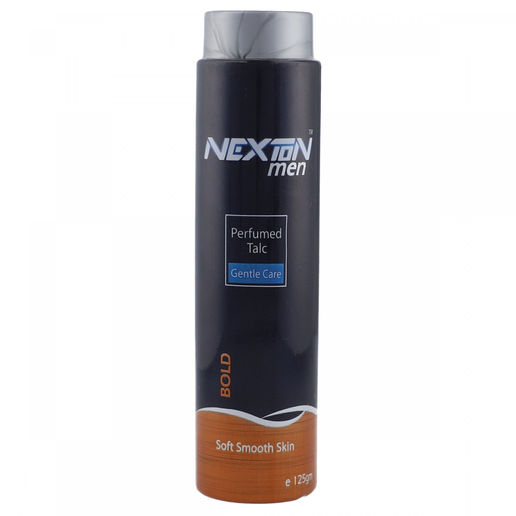 Nexton Men Perfumed Talc Gentle Care Bold 125g – HKarim Buksh