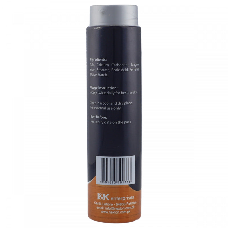 Nexton Men Perfumed Talc Gentle Care Bold 125g - HKarim Buksh