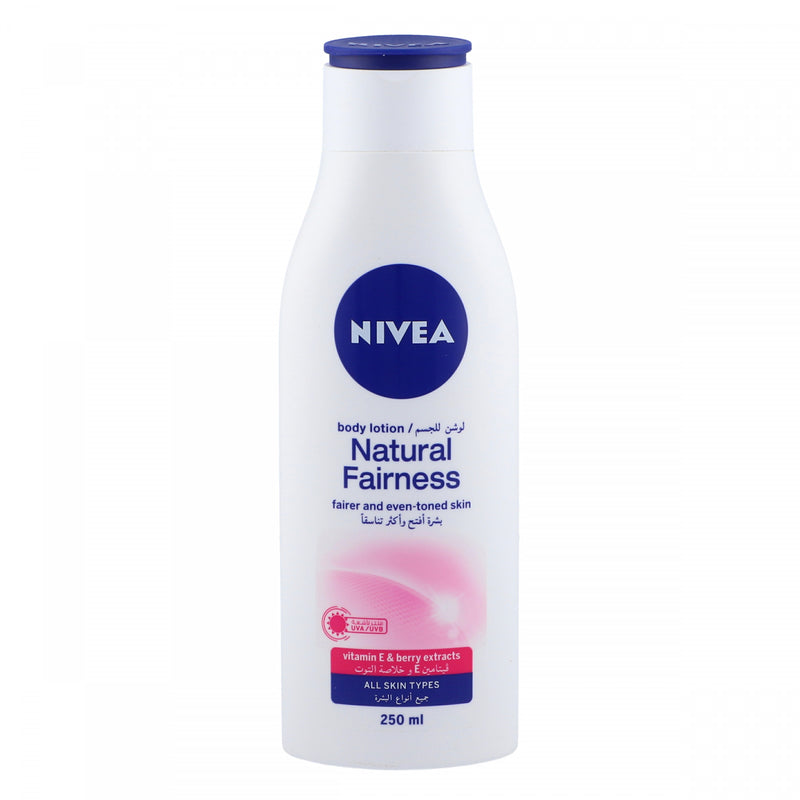 Nivea Body Lotion Natural Fairness 250ml - HKarim Buksh