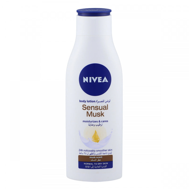 Nivea Body Lotion Sensual Musk 250ml - HKarim Buksh