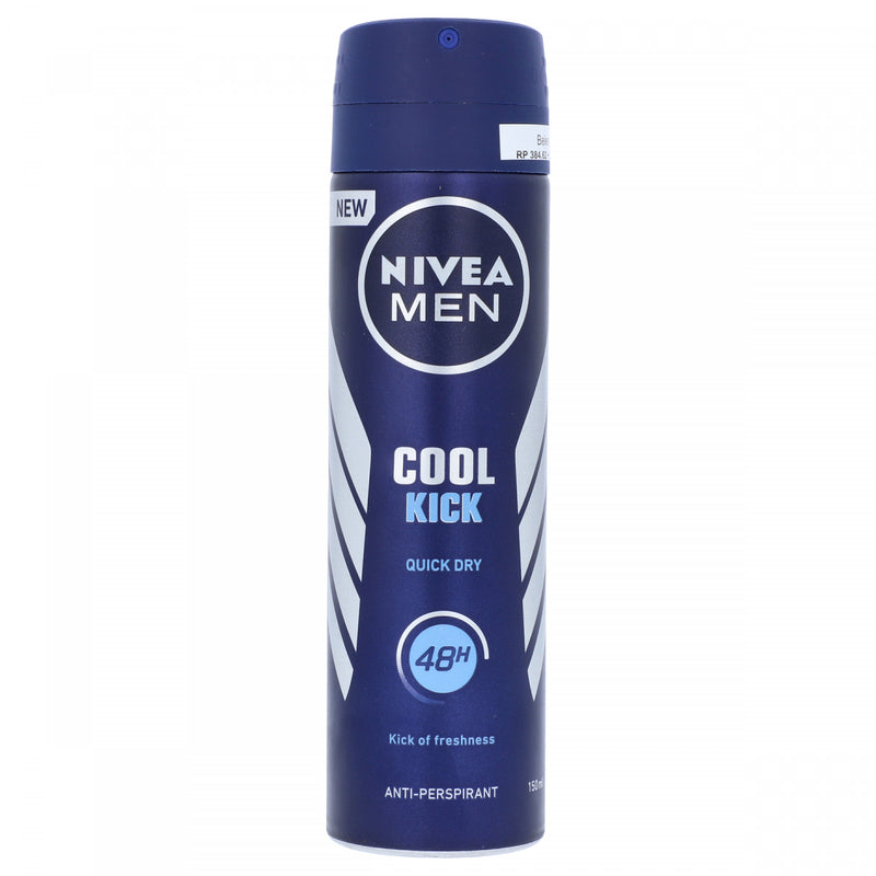 Nivea Men Cool Kick Anti-Perspirant 150ml - HKarim Buksh