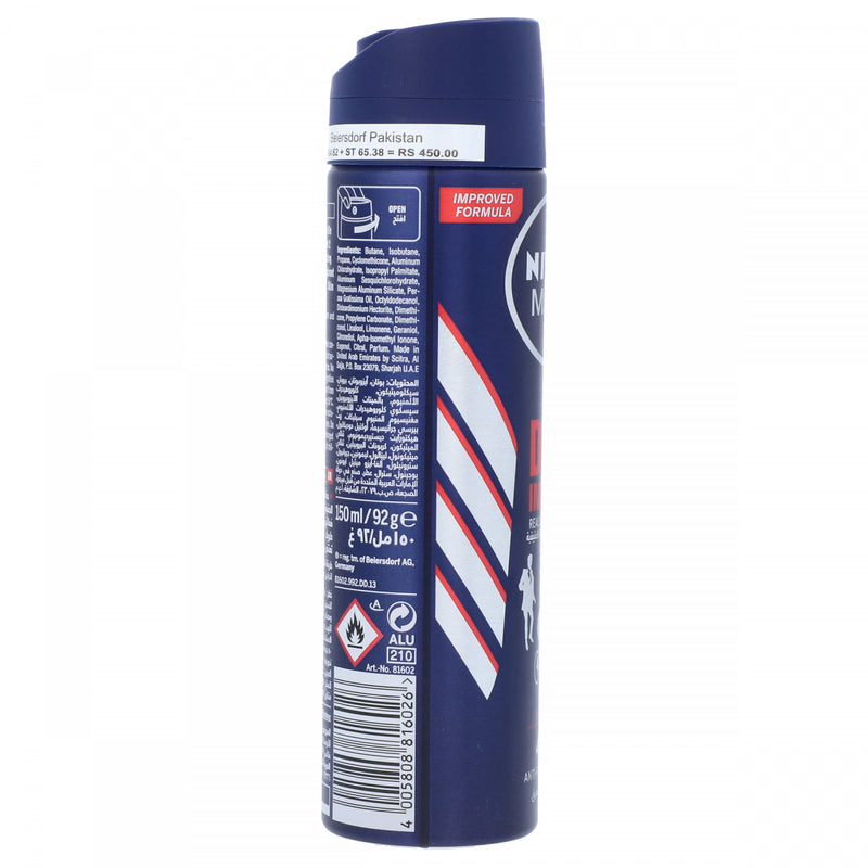 Nivea Men Dry Impact Anti-Perspirant 150ml - HKarim Buksh