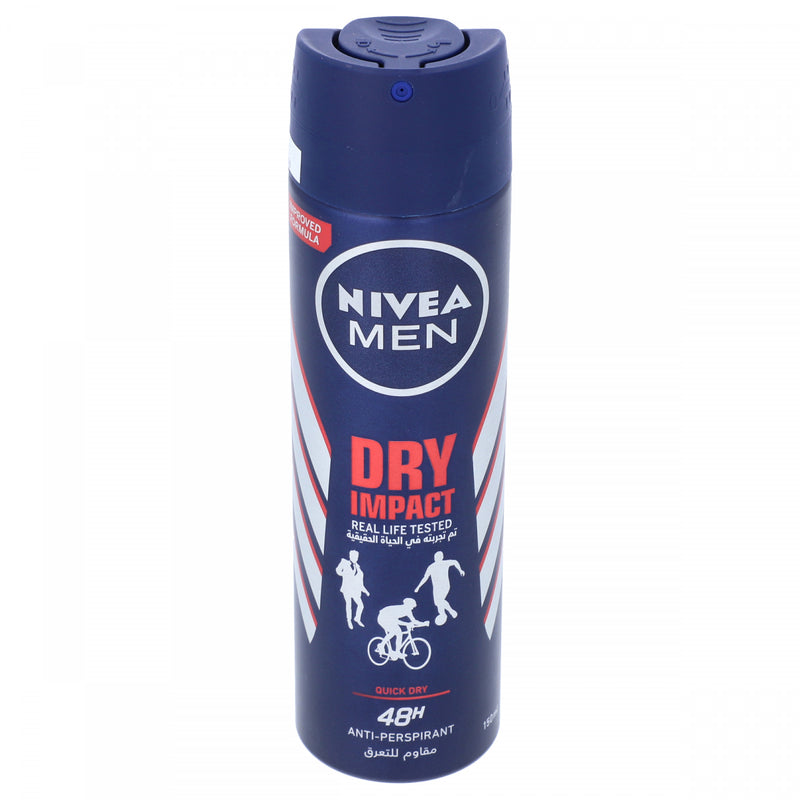 Nivea Men Dry Impact Anti-Perspirant 150ml - HKarim Buksh