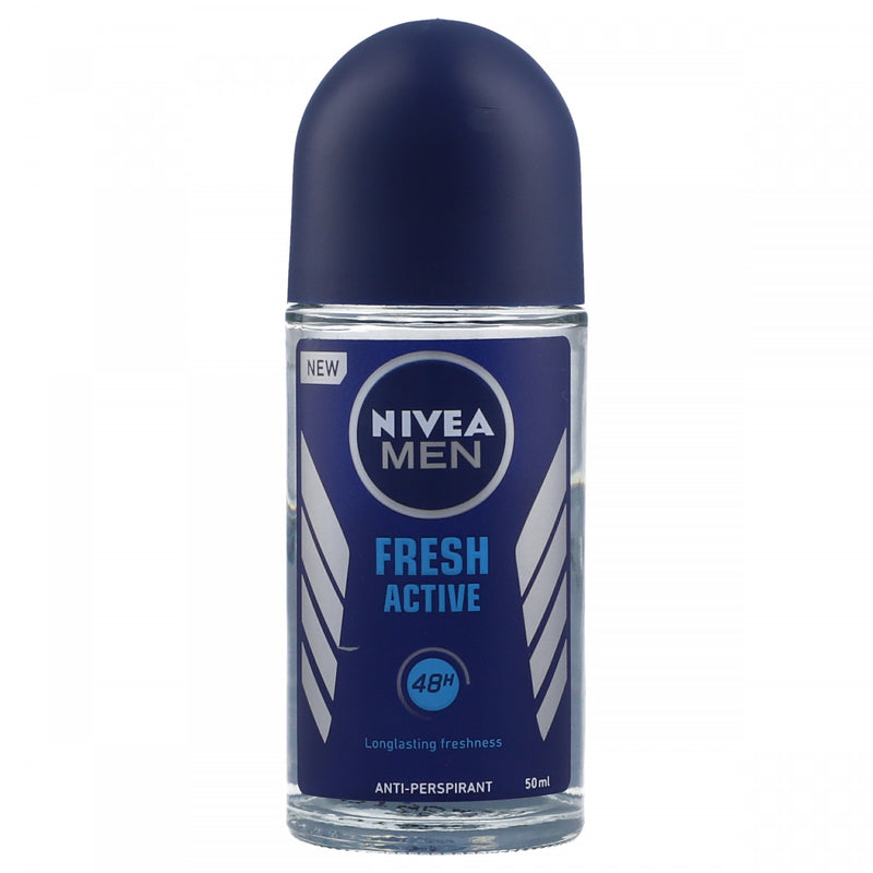 Nivea Men Fresh Active 48H Long Lasting Freshness Roll on Deon 50ml - HKarim Buksh