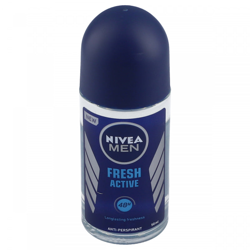Nivea Men Fresh Active 48H Long Lasting Freshness Roll on Deon 50ml - HKarim Buksh