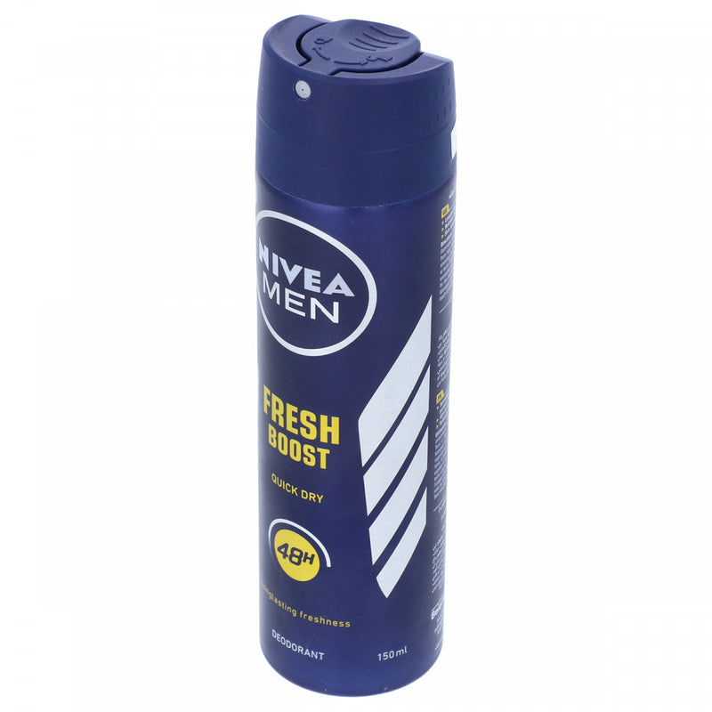 Nivea Men Fresh Boost Deoderant 150ml - HKarim Buksh