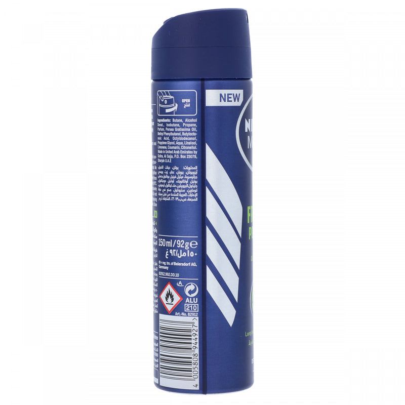 Nivea Men Fresh Power Deoderant 150ml - HKarim Buksh
