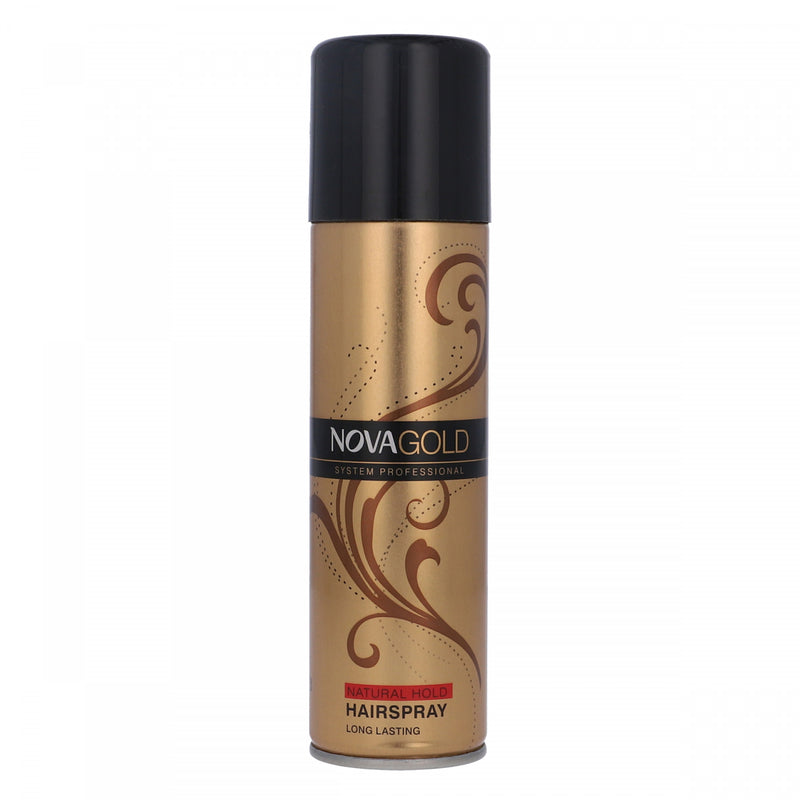 Nova Gold Natural Hold Hair Spray 200ml - HKarim Buksh