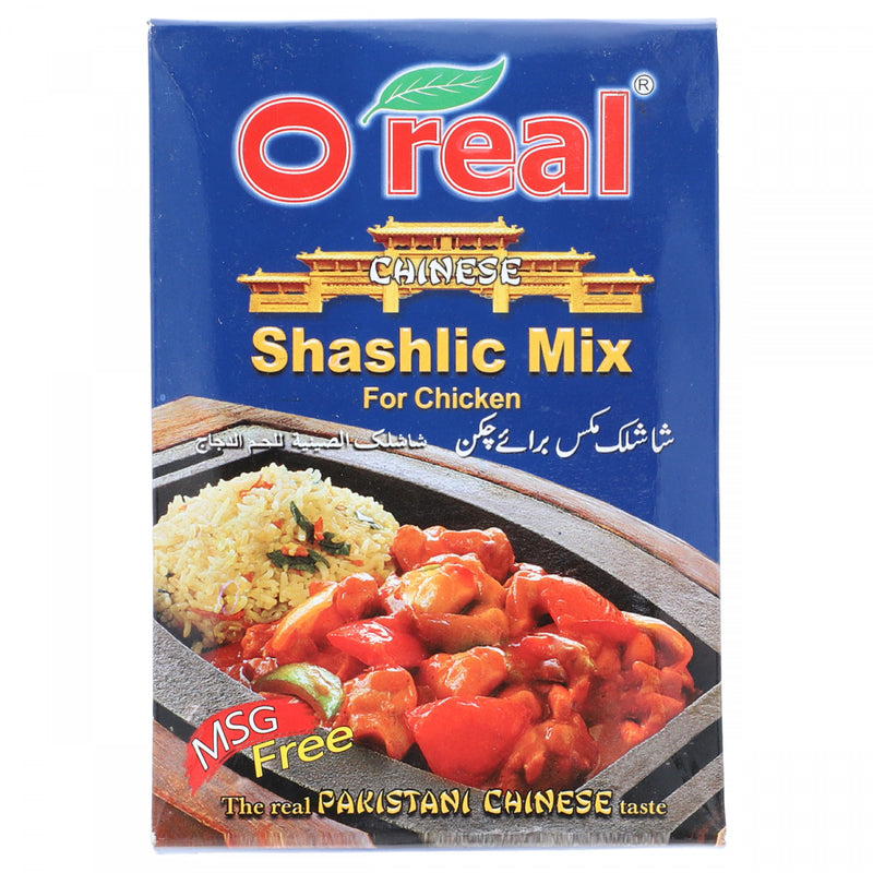 O Real Chinese Shashlic Mix For Chicken 65g - HKarim Buksh